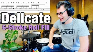 Delicate 6-Stroke Roll Fill | Drum Lesson