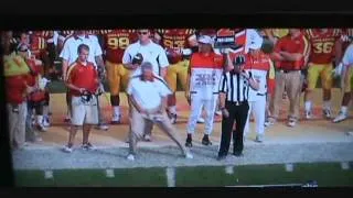 ISU Cyclones Paul Rhoads Freakout Oct 22 2011