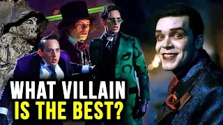 Gotham's Villains Ranked From WORST to BEST!!