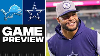 NFL Week 7 Lions at Cowboys Preview: Dak Prescott is BACK | CBS Sports HQ