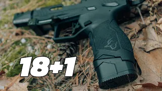 18 Rounds In The Taurus TX22 Compact With Wingman +5 Bumpers!