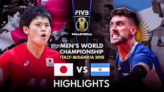 LEGENDARY MATCH | JAPAN vs ARGENTINA | Men's World Championship 2018