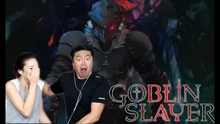 GOBLIN SLAYER EPISODE 1 BLIND REACTION!