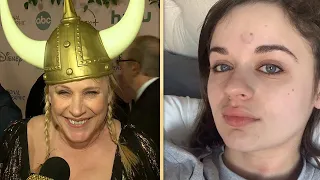 Watch Patricia Arquette Don a Viking Hat While Explaining Joey King’s Welt | Golden Globes 2020