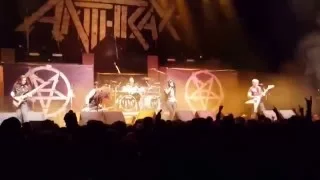 ANTHRAX - EVIL TWIN LIVE FIRST SHOW OF 2016 TOUR