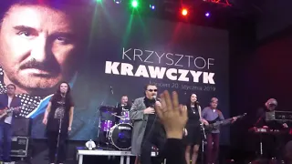 Krzysztof Krawczyk koncert w Hulakula rozrywkowe centrum miasta w Warszawie