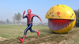 PACMAN vs SPIDERMAN Compilation Video 2023