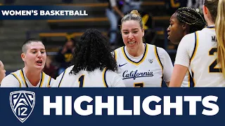 California vs. Washington State Women's Basketball Highlights | 2023-24 Season