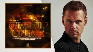 Armin van Buuren - Don't Give Up On Me (Audio)