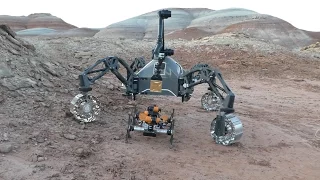 Field Trials Utah: Robot team simulates Mars mission in Utah