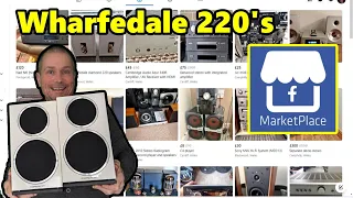 Buying HiFi off Facebook Market Place, With just £150! [Part 1] Wharfedale Diamond 220