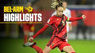 Belgium 19-0 Armenia | Our Record Score Game | #REDFLAMES | #FIFAWWC​ 2023 Qualifiers