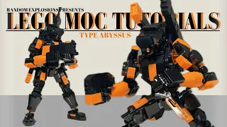 Step By Step Tutorial: How To Build A Lego Mech MOC - Type Abyssus