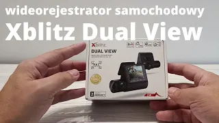 Xblitz Dual View - wideorejestrator  do jednoczesnego nagrywania trasy i wnętrza samochodu