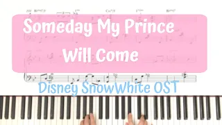 Someday My Prince Will Come(Disney Snow White OST) -Jazz Standard/Solo piano arrangement/Swing Waltz