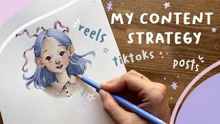 10 Content Ideas for Artists on Social Media ✦ I share my content strategy