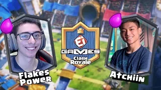 FLAKES X ATCHIIN - A FINAL DA COPA EI GAMES DE CLASH ROYALE