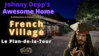 A Look Inside Johnny Depp's Charming French Village House