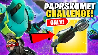 *CHALLENGE* POUŽÍVEJ POUZE MYTICKÝ PAPRSKOMET VE FORTNITE!