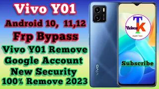 Vivo Y01 Android 10,11,12 frp bypass | Vivo Y01 Google Account remove 2023 New Security Remove 100%