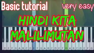 Hindi kita malilimutan - Basil Valdez | Piano tutorial