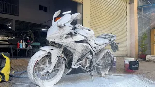 Honda CBR500 Home Wash | Home Detailing Series