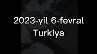 1966-yil 26-aprel Toshkentdagi va 2023-yil 6-fevral  Turkiyadagi zilzila  haqida  🇺🇿🤝🇹🇷