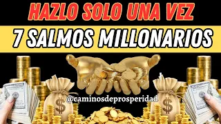 CONFÍA✨7 SALMOS MILLONARIOS QUE ATRAEN DINERO Y RIQUEZA INMEDIATA💫💸RECIBA BENDICION FINANCIERA HOY🙏