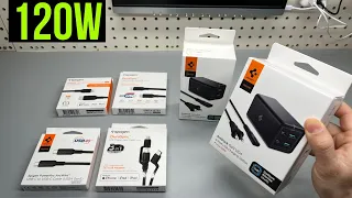 65W/120W Chargers and Cables from Spigen