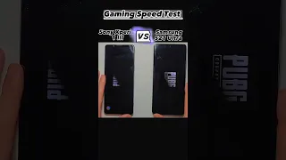 Samsung S21 Ultra Vs Sony Xperia 1 III Pubg Speed Test #pubgtest #samsung #sony #shorts #ytshorts