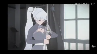 RWBY. Weiss is summoning the knight.