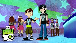 Ben and Kevin 11 Team Up For Laser Tag | Ben 10 | Cartoon Network