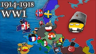 History of the First World War (1914-1918) | Countryballs Animation