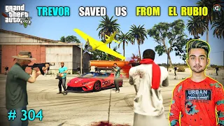 TREVOR DESTROYING CAYO PAERICO ISLAND | WHERE IS FRANKLIN AND JIMMY | GTA V GAMEPLAY #304