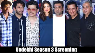 Undekhi Season 3 Screening | Varun Sood, Eijaz Khan, Harsh Dibyendu, Surya, Sonia Rathee & More