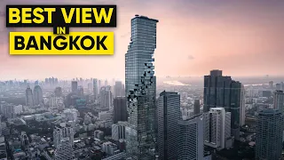 King Power Mahanakhon Skywalk 314m High!! - Bangkok Thailand