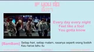 Easy Lyric GOT7 - IF YOU DO by GOMAWO [Indo Sub]