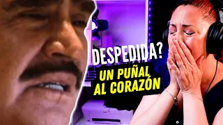 VICENTE FERNÁNDEZ | UNA DESPEDIDA PARA SU HIJO | Vocal coach REACTION & ANALYSIS