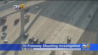 Investigation Continues Into Shooting On 10 Freeway
