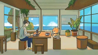 【Coffee Shop By The Ocean】Aesthetic Lofi Hip Hop Beats