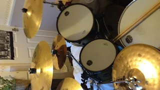 Stealers wheel stuck in the middle with you drum cover