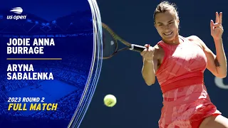 Aryna Sabalenka vs. Jodie Burrage Full Match | 2023 US Open Round 2