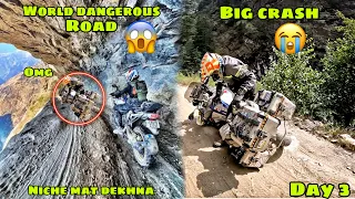 World Dangerous Road par tagda Crash 😩 lekin kisi tarah hume Cross kar liya 😴 Kilar Kishtwar Ep.03