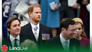 Lip reader reveals what Prince Harry said at Coronation