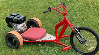 196cc Homemade Motorised Drift Trike