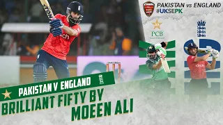 Brilliant Fifty By Moeen Ali | Pakistan vs England | 2nd T20I 2022 | PCB | MU2T