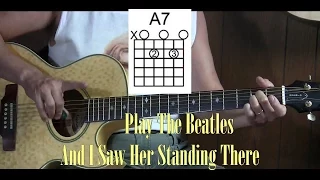 Easy - How to Play The Beatles And I Saw Her Standing - L58