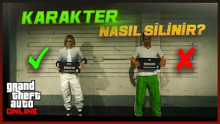 GTA ONLINE - KARAKTER NASIL SİLİNİR?