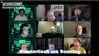 DER SERVICETECHNIKER: Stammtisch am Sonntag vom 05.05.2024