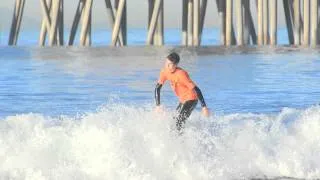 Surfing HB Pier | February 9th | 2016 (Raw Cut)